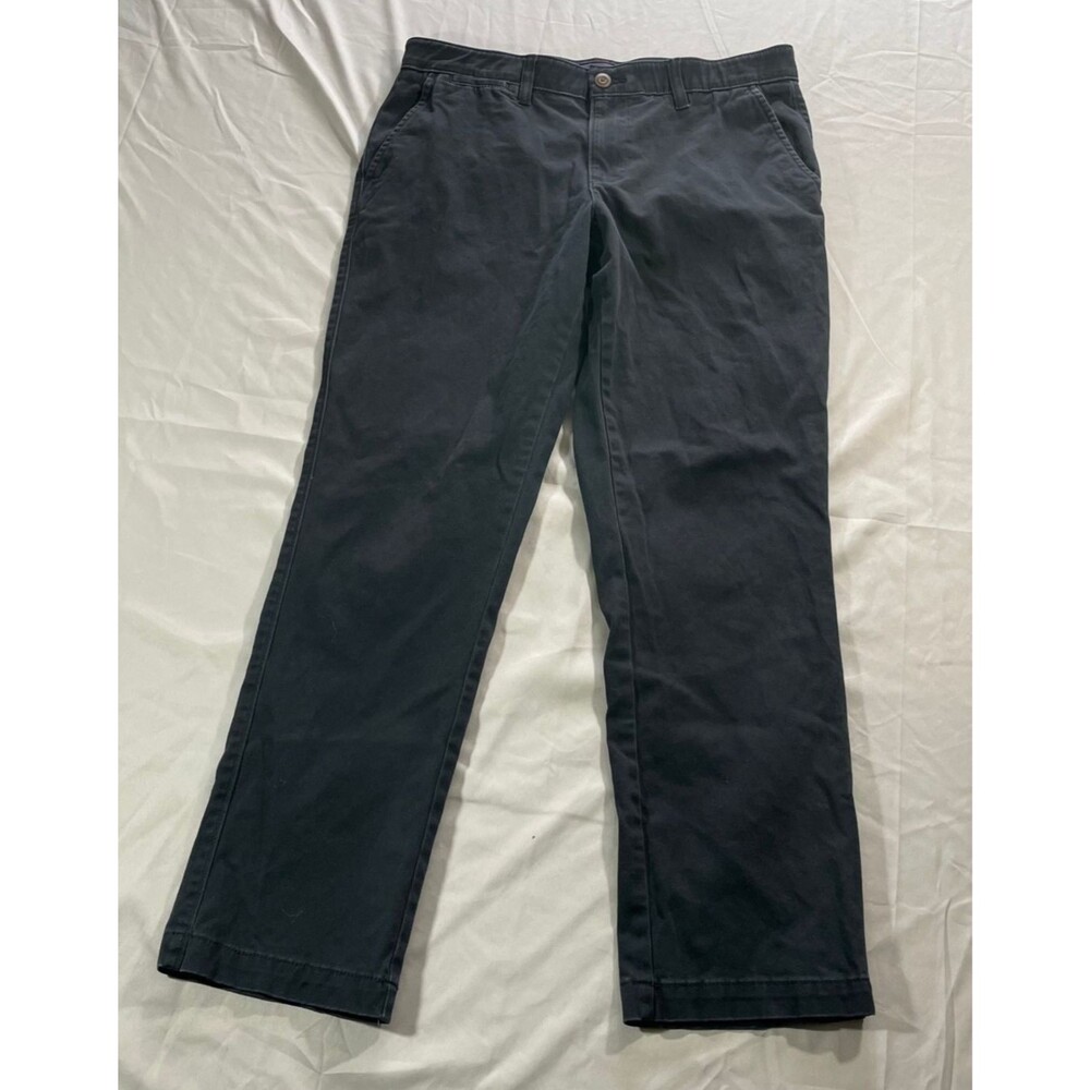 Sonoma Goods For Life Flexwear Straight Leg Chino Pants Navy Blue Men Size 32x30
